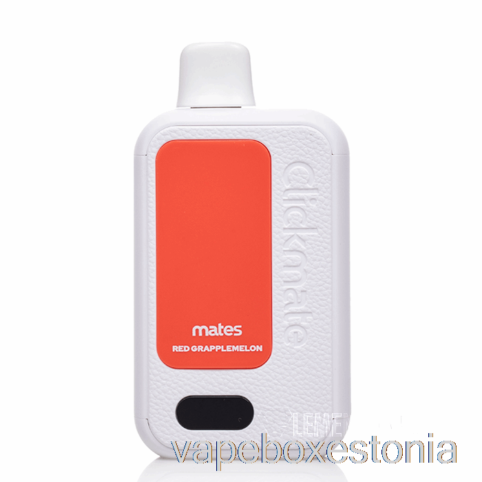 Vape Box Estonia 7 Daze Clickmate 15000 ühekordne Komplekt Punane Grapplemelon